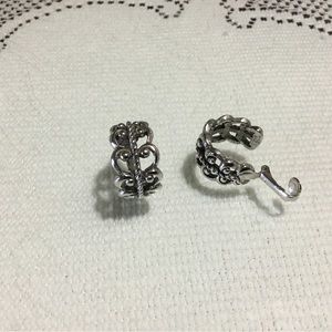 Vintage Avon Clip Filigree Earrings